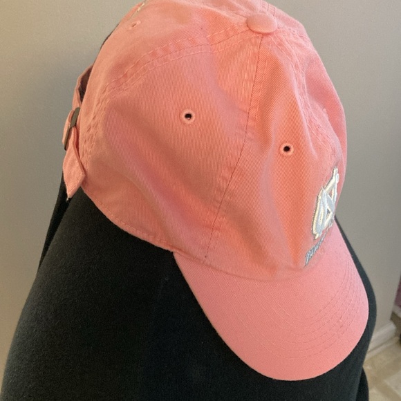 University of North Carolina Tarheels Pink Embroidered Baseball Cap Hat - Picture 3 of 11
